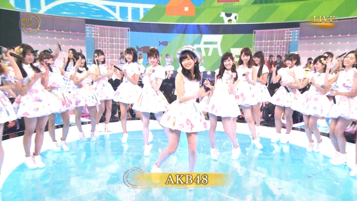 AKB48が震災復興パンチラライブ004