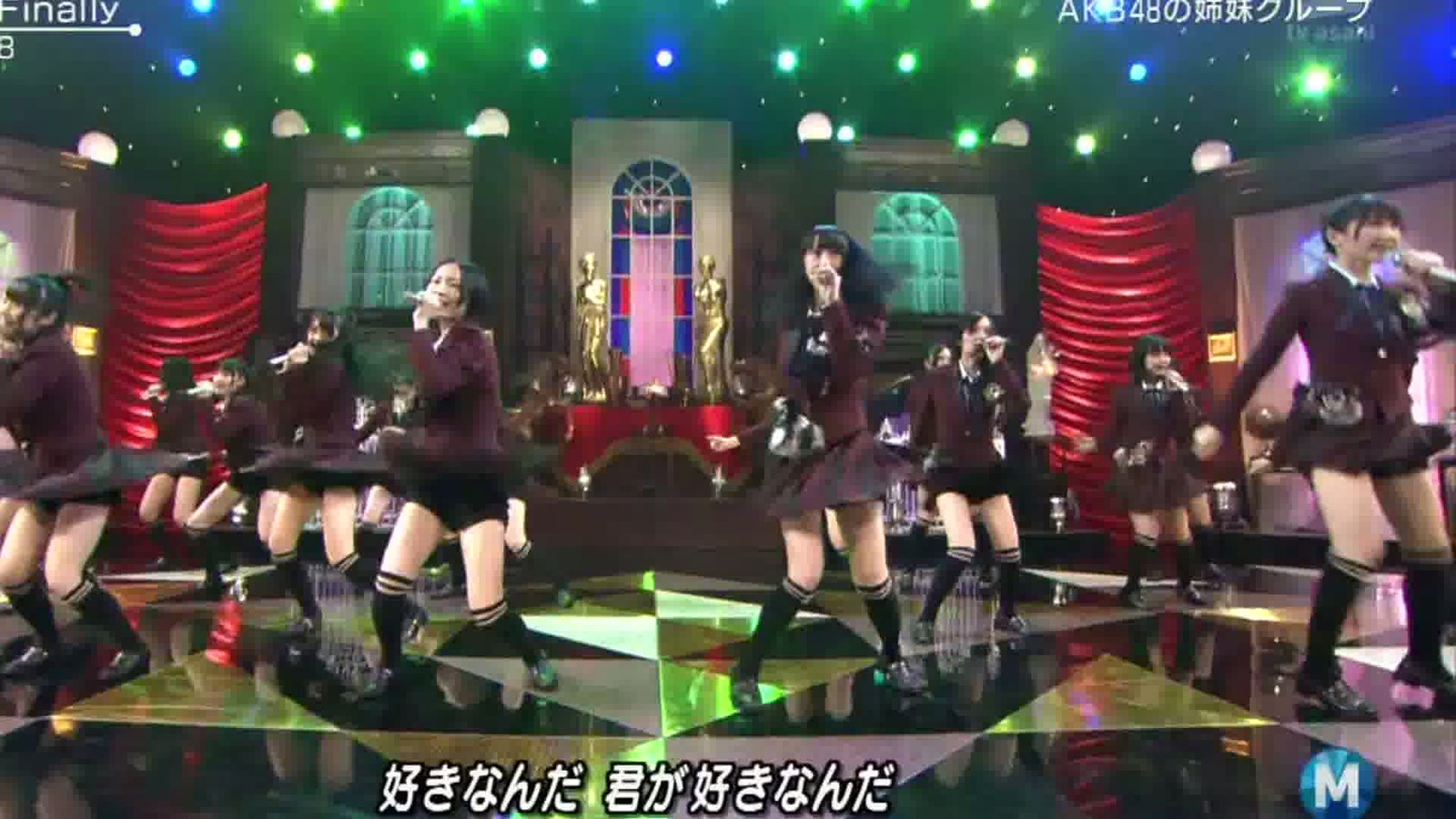 SKE48､Mステ初出演｢片想いFinaly｣の制服パンチラまとめ020