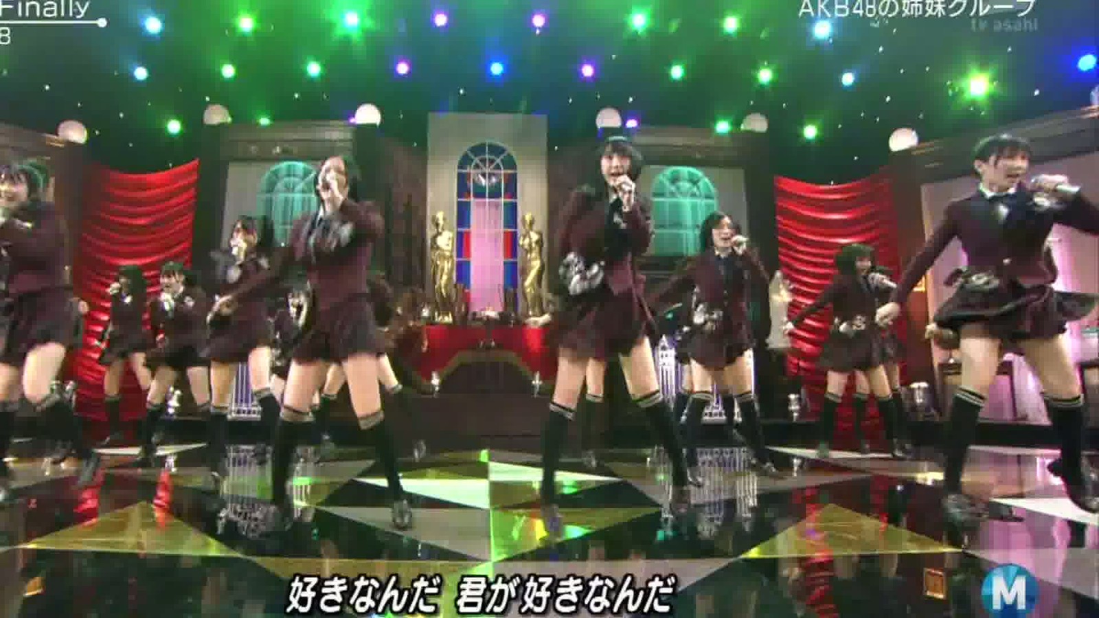 SKE48､Mステ初出演｢片想いFinaly｣の制服パンチラまとめ021