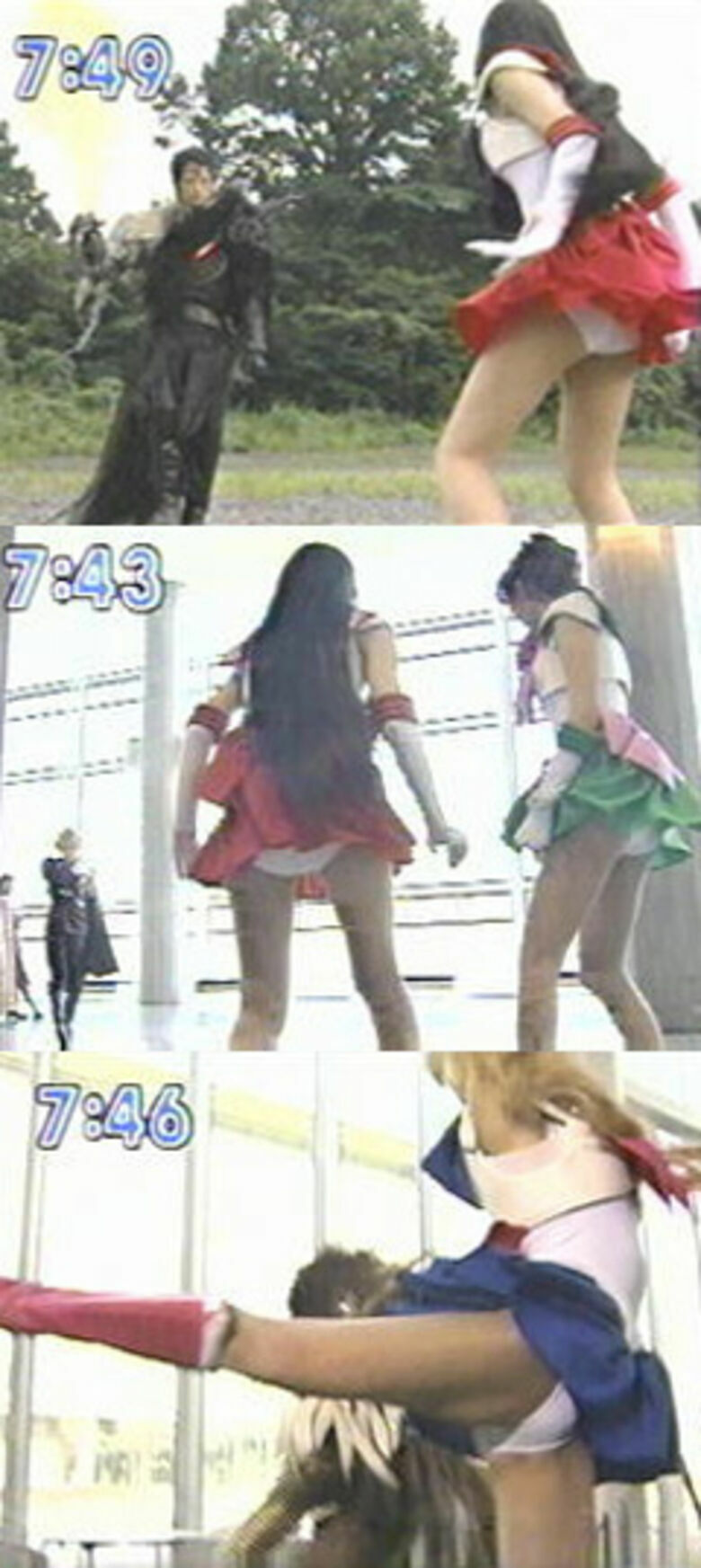 特撮ヒロイン パンチラ078