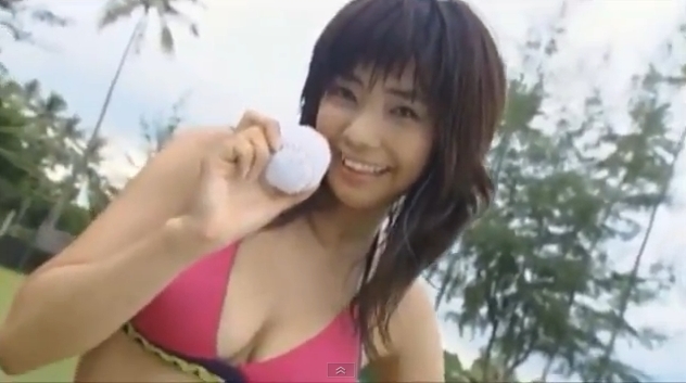 倉科カナちゃんの水着が可愛い動画037