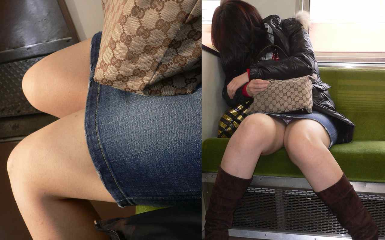 電車で向かいの席でパンチラしている女子を見て股間に駆け込み乗車しちゃった・・・(*´ڡ`●)020