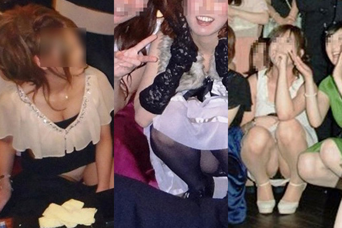 結婚式 パンチラ!参加している友だちとかのパンツが抜けちゃいます♡逆さ撮りもあるぜ!!034
