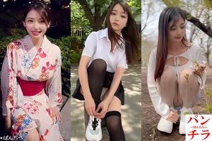 TikTok エロ動画と画像だぜ！インフルエンサーの私がオススメするパンチラに美乳おっぱい水着♡自撮りが抜けるよ!!【📹あり】