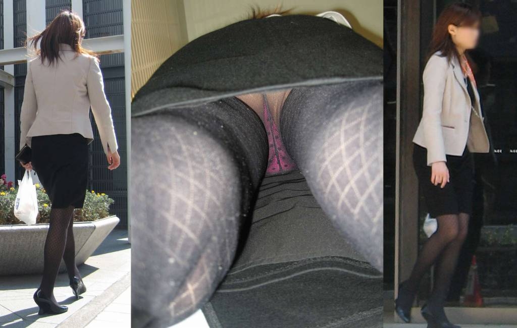 パンチラが抜ける逆さ撮り盗撮エロ動画像Vol.76_057枚目