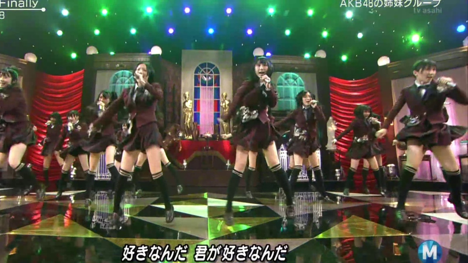 SKE48､Mステ初出演｢片想いFinaly｣の制服パンチラまとめ016