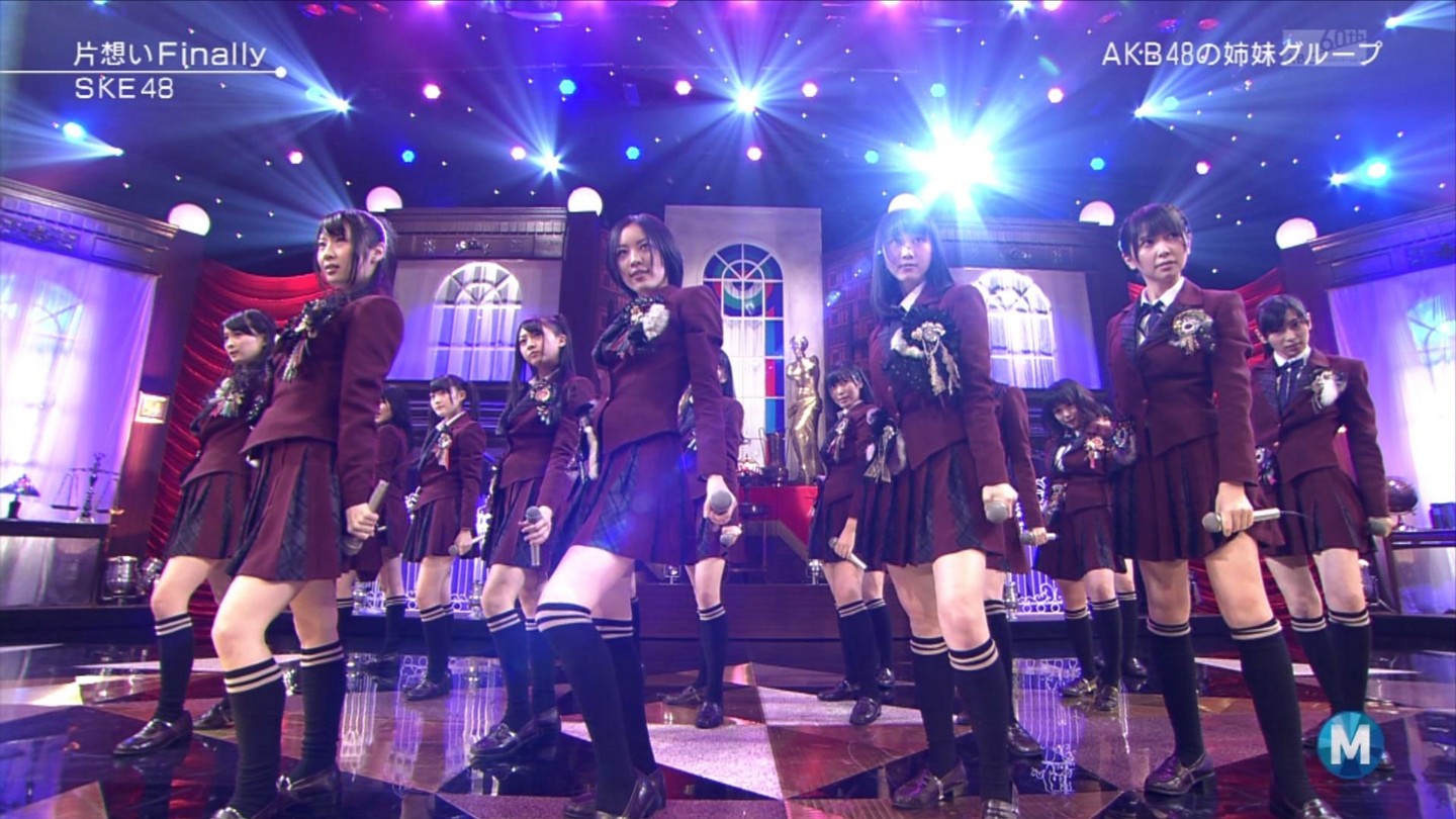 SKE48､Mステ初出演｢片想いFinaly｣の制服パンチラまとめ031