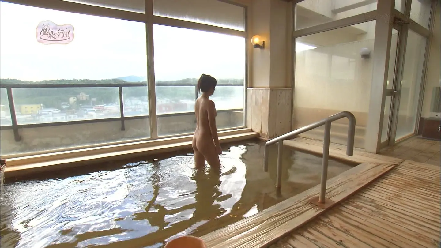 【もっと温泉に行こう！】松下奈緒似のモデルがハミマン　前編032