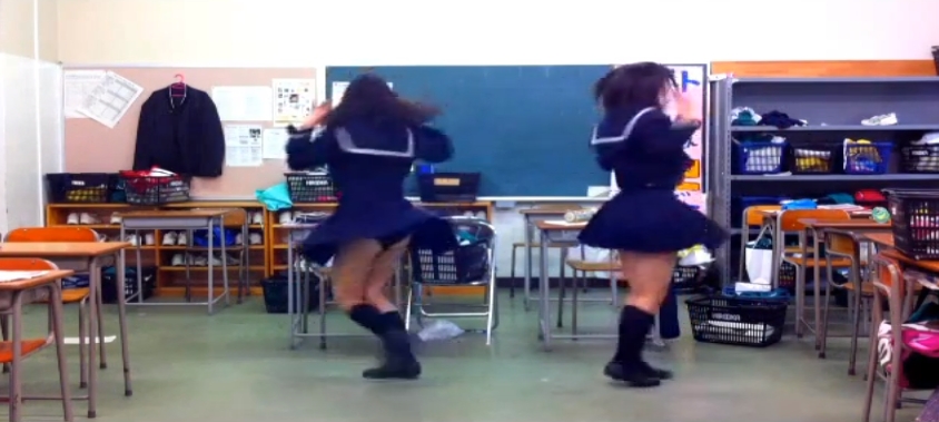 【動画】JK2人でスイートマジック踊ってみた007