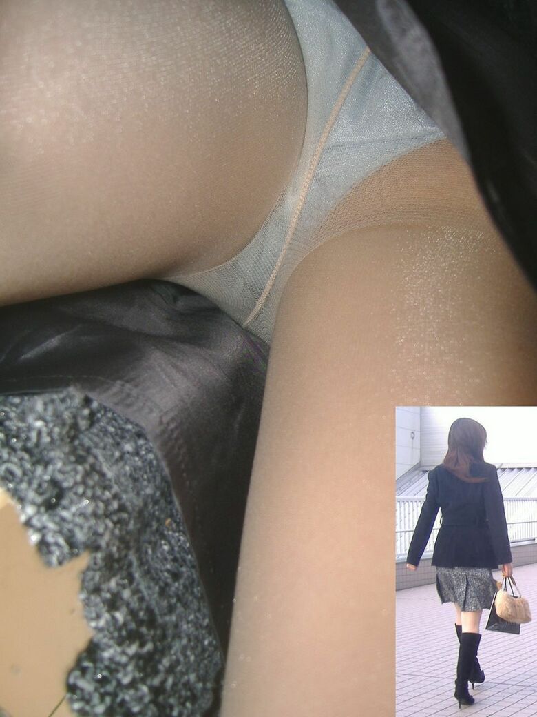 熟女パンスト逆さ撮り画像 パンチラが抜ける逆さ撮り盗撮エロ画像Vol.69 | パンチラ☆ぱんちら