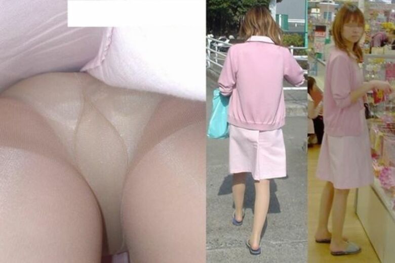 パンチラが抜ける逆さ撮り盗撮エロ動画像Vol.69_060枚目