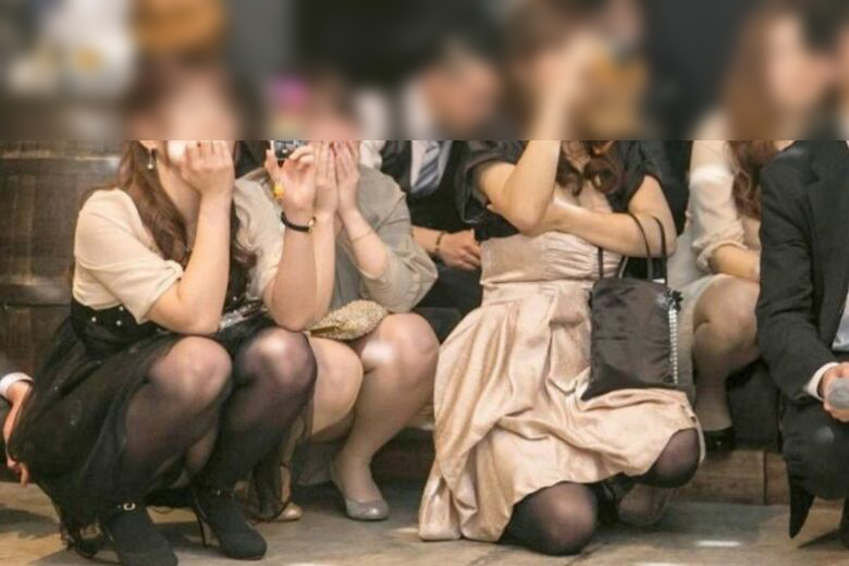 パーティドレス パンチラ画像だぜ!チラッと見えるパンツに大興奮しちゃいます♡001