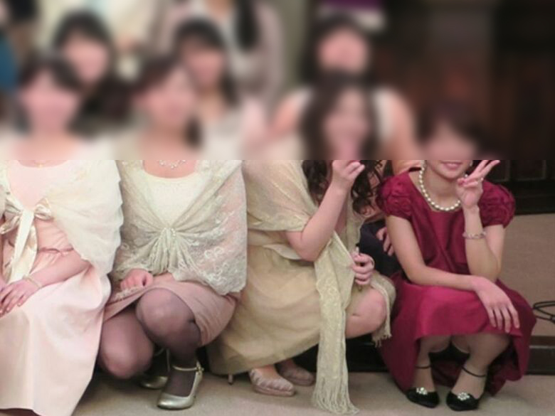 パーティドレス パンチラ画像だぜ!チラッと見えるパンツに大興奮しちゃいます♡003