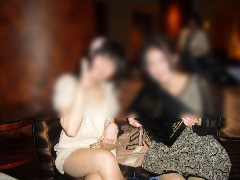 パーティドレス パンチラ画像だぜ!チラッと見えるパンツに大興奮しちゃいます♡010