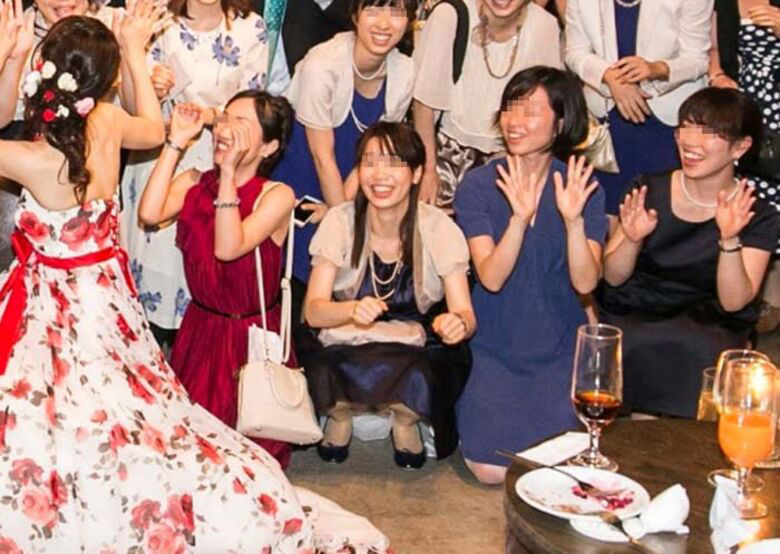 パーティドレス パンチラ画像だぜ!チラッと見えるパンツに大興奮しちゃいます♡015