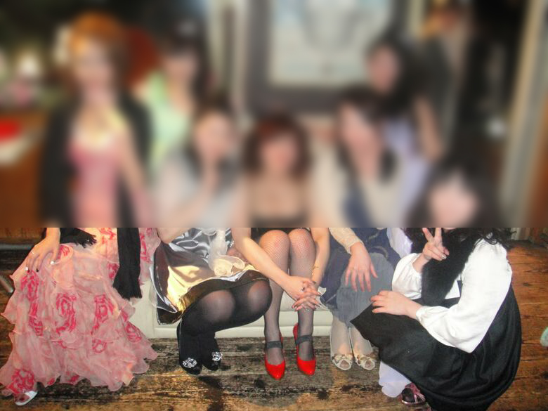 パーティドレス パンチラ画像だぜ!チラッと見えるパンツに大興奮しちゃいます♡039