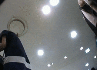 逆さ撮り エロGIF画像029