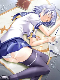 女子高生パンチラ005