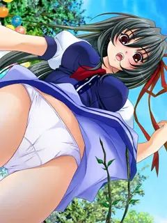 女子高生パンチラ043