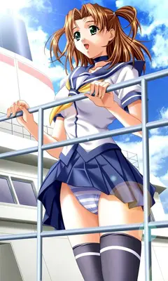 女子高生パンチラ065