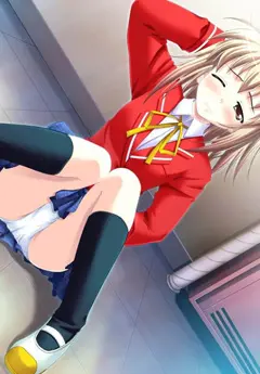 女子高生パンチラ076
