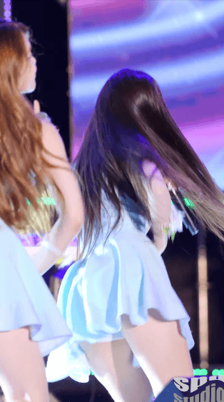 韓国アイドルのパンチラやパン線がエロいGIF画像っす!スタイルよすぎていつまでも見れちゃう♪017