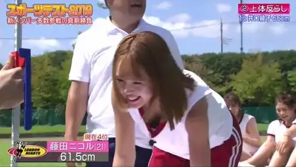 ロンドンハーツ スポーツテスト番組がエロいぜ！性的に狙ってるよね？ってアングルがたまりません♡017