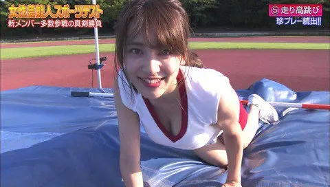 ロンドンハーツ スポーツテスト番組がエロいぜ！性的に狙ってるよね？ってアングルがたまりません♡032