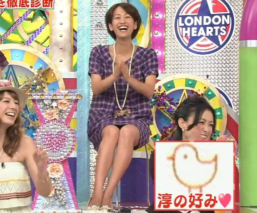 ロンハー パンチラ画像！バラエティ番組の貴重お宝画像♡まとめてみたぜ!!008