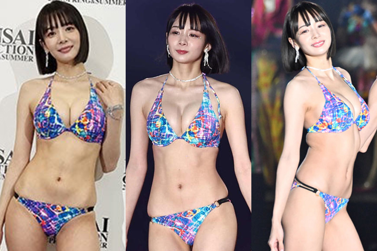 岡田紗佳 グラビア!抜ける役満ボディ!!巨乳おっぱいに水着ビキニもエロいっす♡001