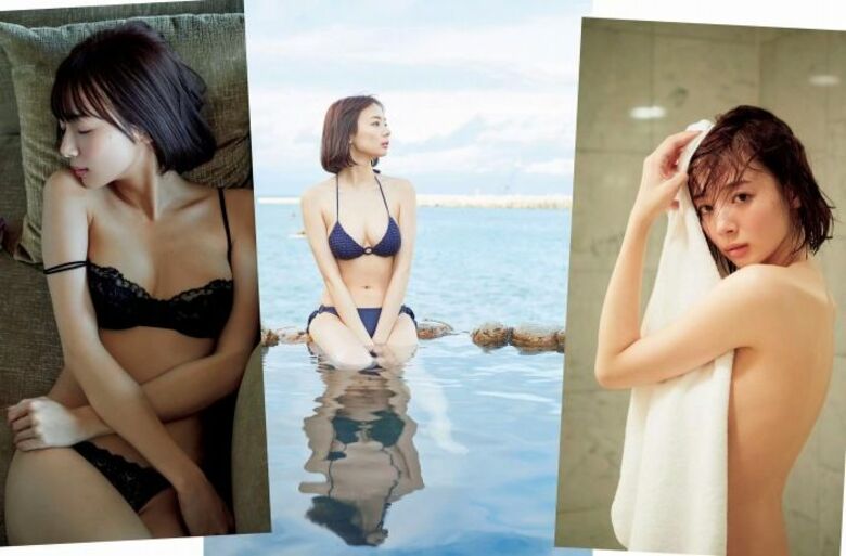 岡田紗佳 グラビア!抜ける役満ボディ!!巨乳おっぱいに水着ビキニもエロいっす♡256