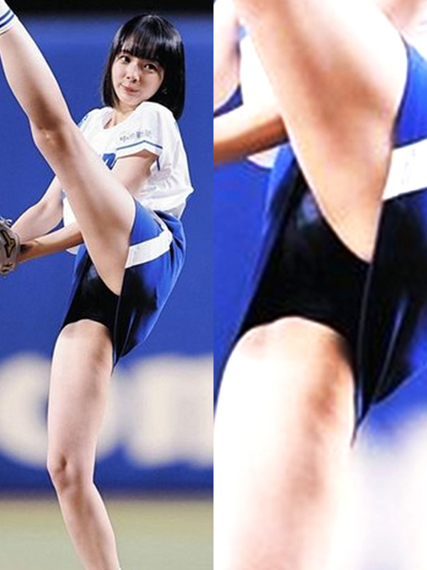 岡田紗佳 パンチラがエロいぜ!始球式やバラエティ番組のパンツがたまんないっす❤️003
