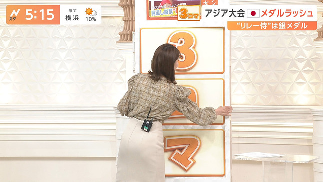 上村彩子アナのお尻にうっすらと浮かんだパン線がセクシーな画像21枚010枚目