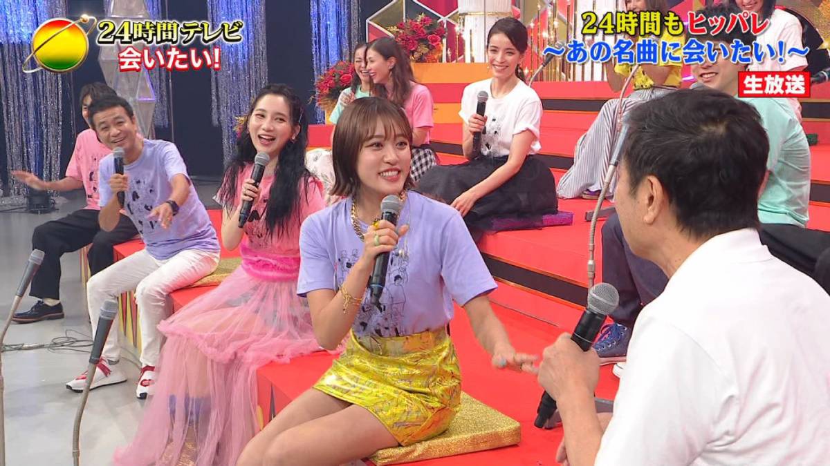 王林 パンチラエロ画像!ミニスカ奥のデルタゾーン♡お宝シーンをまとめてみたぜ!!009