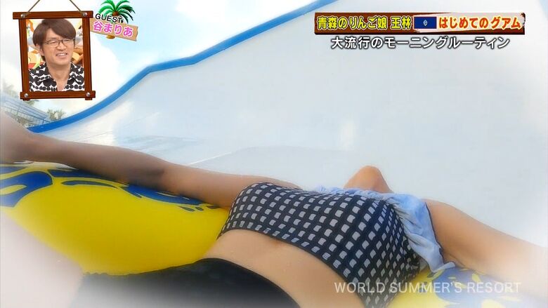 王林 パンチラエロ画像!ミニスカ奥のデルタゾーン♡お宝シーンをまとめてみたぜ!!111