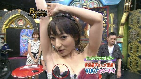 おっぱいポロリの画像!テレビ・芸能人編です📺胸チラハプニングをまとめてみたぜ!!028