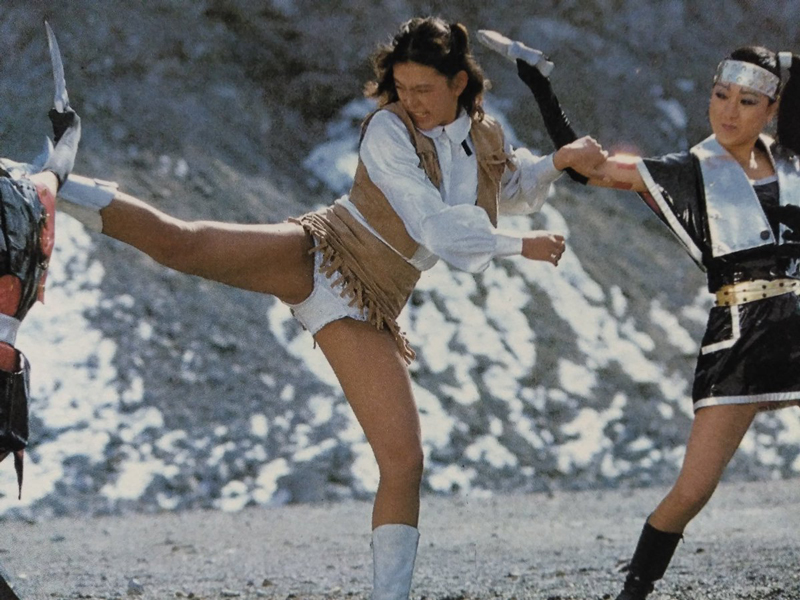 宇宙刑事シャイダー パンチラ画像!女刑事アニーのエロいお宝パンツ💕貴重なシーンをまとめたぜ!!015枚目