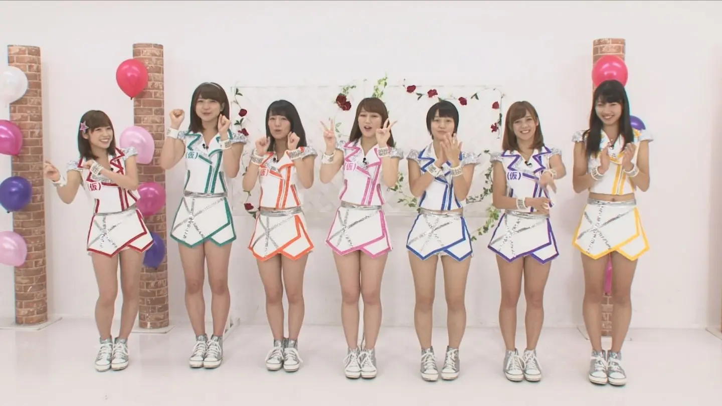 アップアップガールズ(仮)のパンチラしまくりでフル勃起010