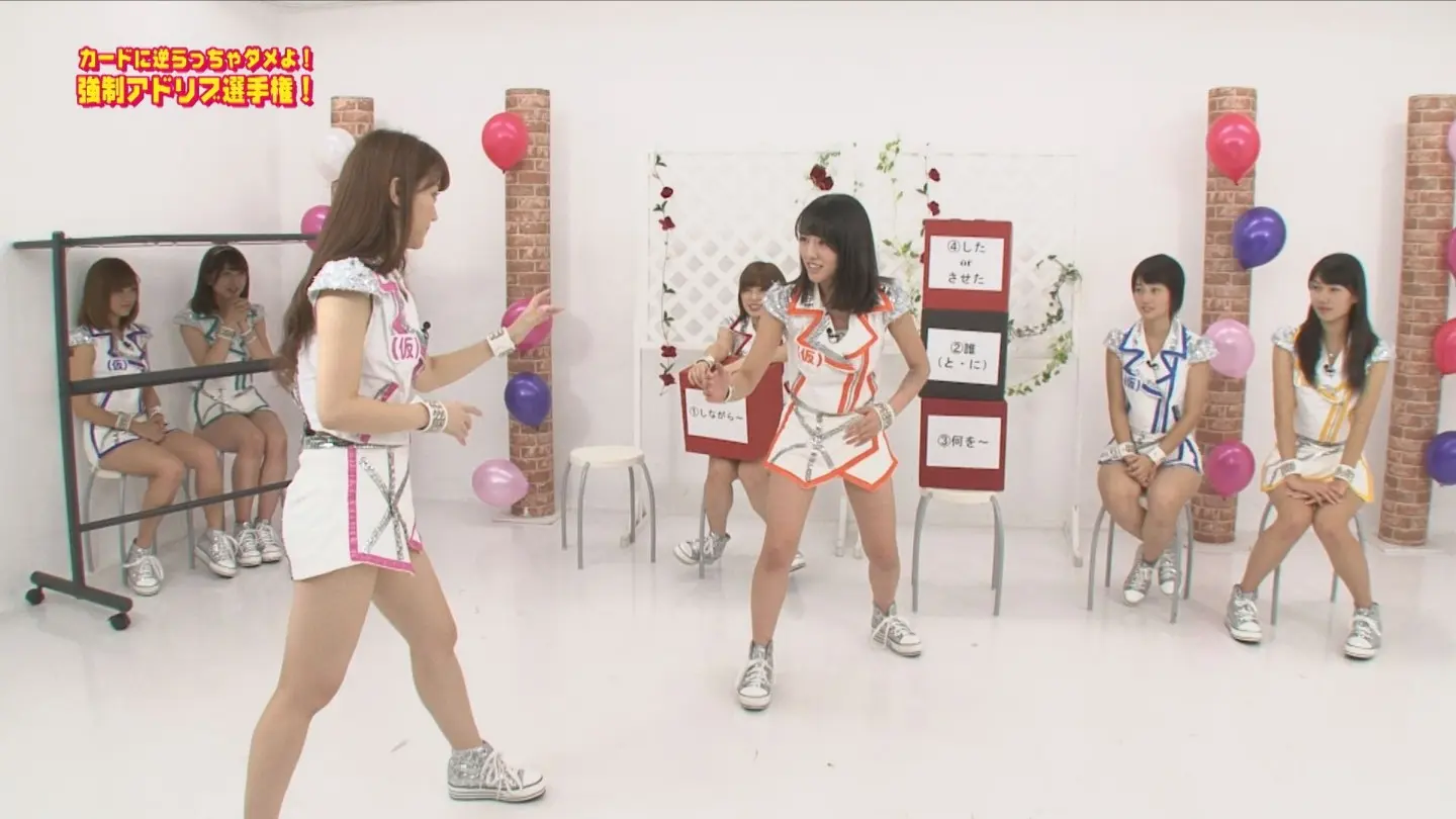 アップアップガールズ(仮)のパンチラしまくりでフル勃起014