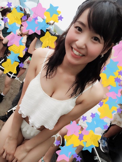 SKE48惣田紗莉渚の始球式パンチラ！！（GIF、動画有り）024