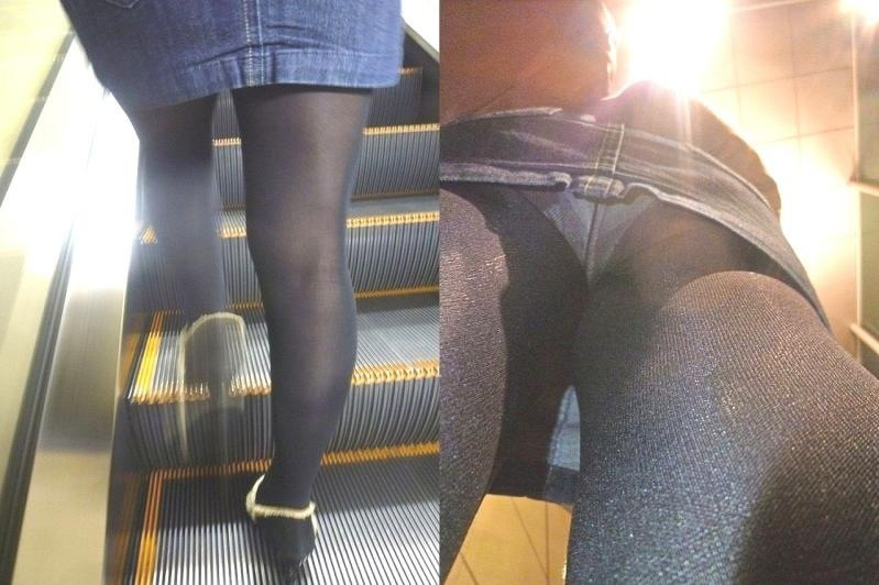 至高の逆さ撮りパンチラ画像Vol.4！エロい盗撮パンツにお尻 生足が抜ける!【厳選21枚】001枚目