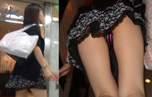 至高の逆さ撮りパンチラ画像Vol.4！エロい盗撮パンツにお尻 生足が抜ける!【厳選21枚】019枚目