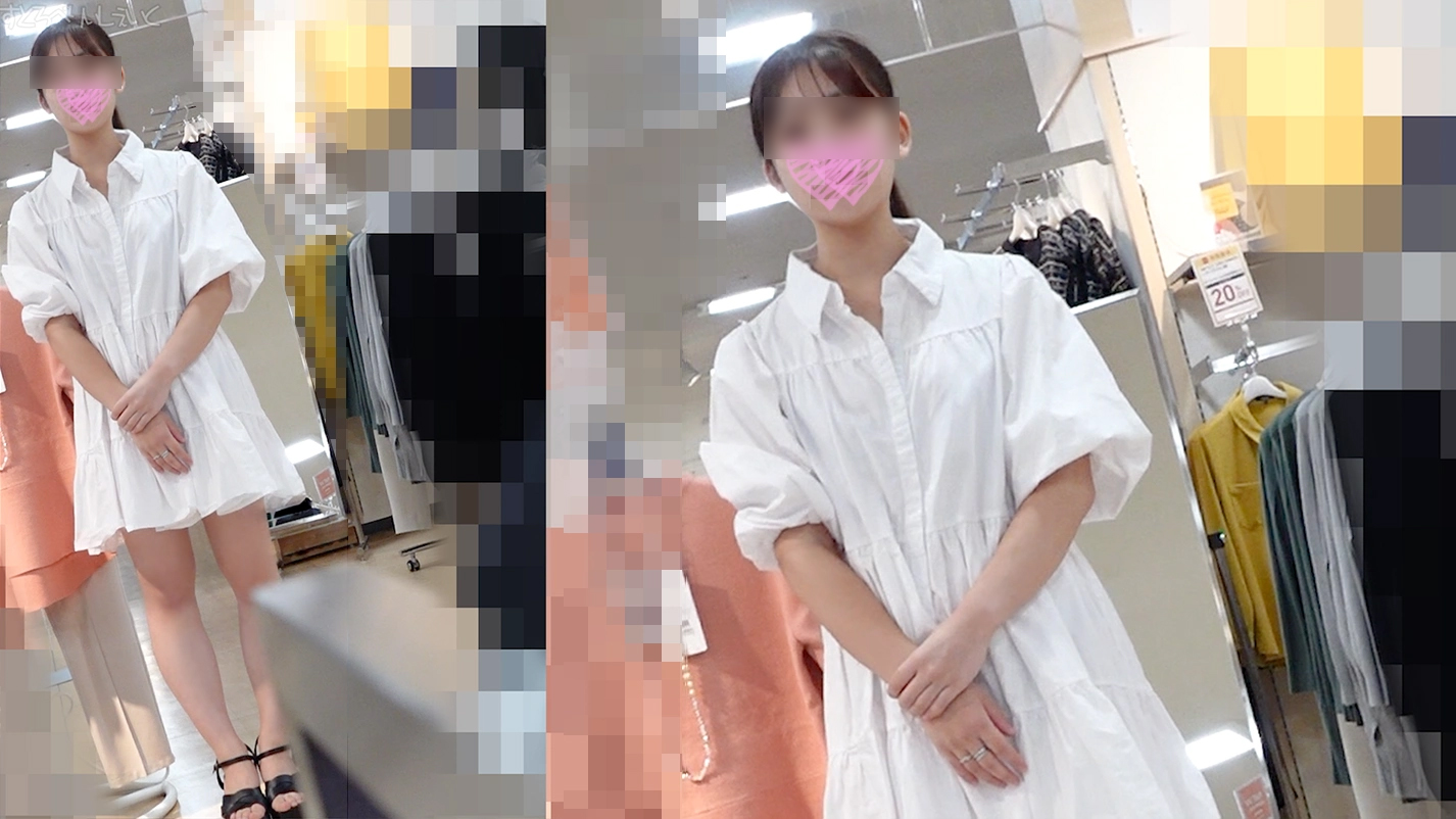 清楚系店員のおマンコ丸見え❤️顔モザイクなしで盗撮パンチラがじっくり楽しめるぜ!!【Pcolle】002