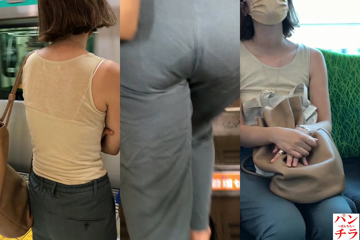 【パン線】フェロモンむんむんの若ママさん尻の盗撮動画！フルバックのパンティをお召しの様です♡008