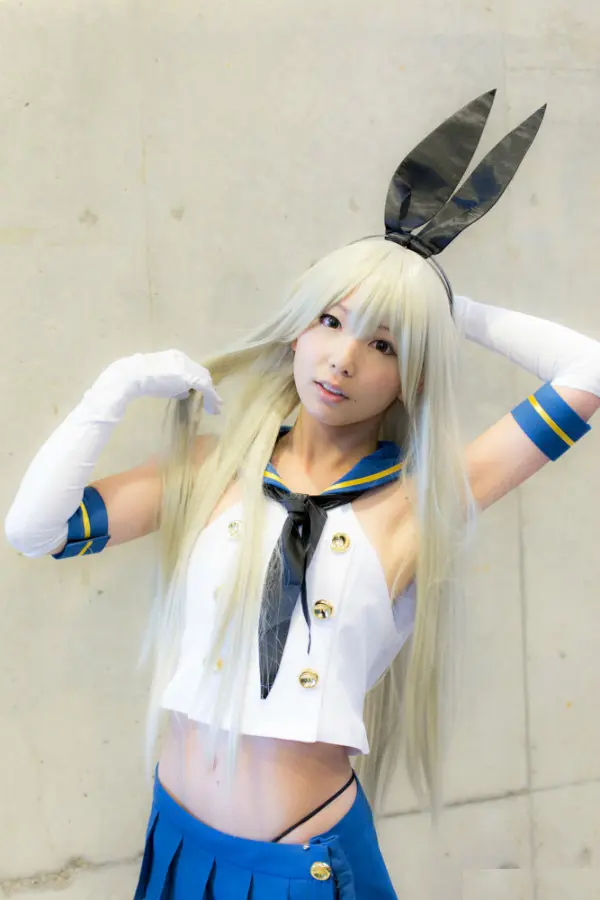 ワンフェス2014冬でスク水からハミ毛やマ○コに食い込みボンテージ021