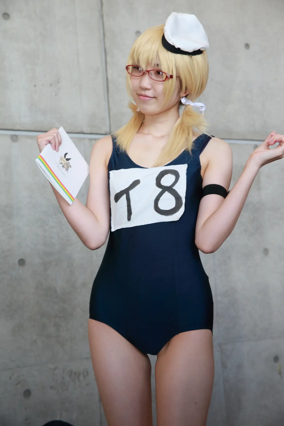 ワンフェス2014冬でスク水からハミ毛やマ○コに食い込みボンテージ022