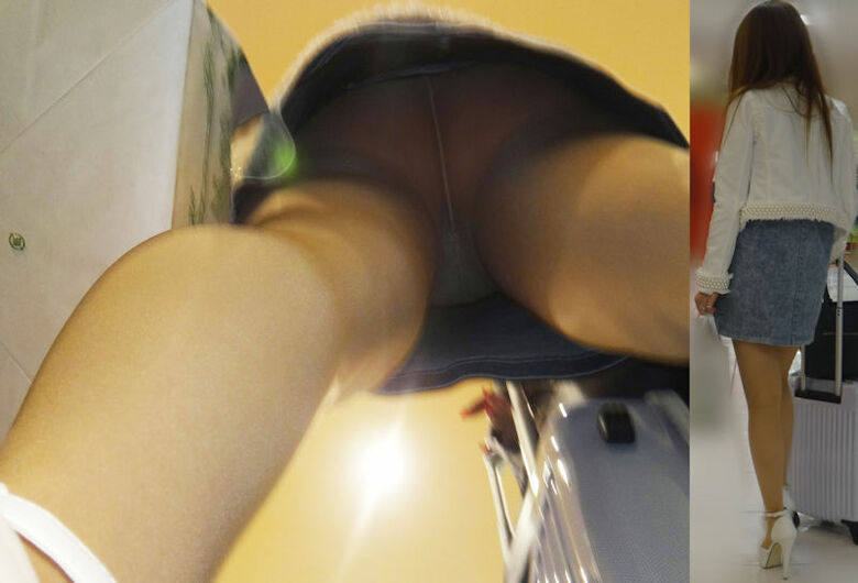 パンチラが抜ける逆さ撮り盗撮エロ動画像Vol.50_007枚目