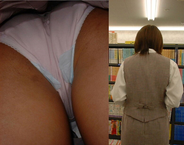パンチラが抜ける逆さ撮り盗撮エロ動画像Vol.50_058枚目
