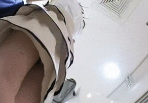アパレルショップ店員の盗撮パンチラエロGIF画像！リアルティあふれるパンツが抜けます♡014枚目