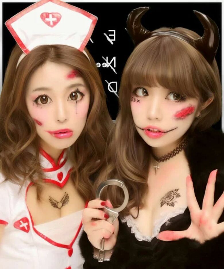ハロウィン🎃エロ画像！動画もあるぜ!!盗撮・自撮りコスプレ女子のsns流出㊙️2025年はナニがくるか楽しみだよ♡244枚目